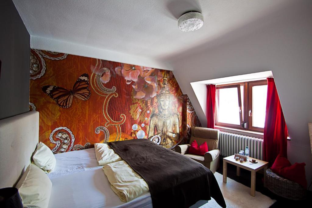 Hotel Barbarossa Garni Wurzburgo Habitación foto